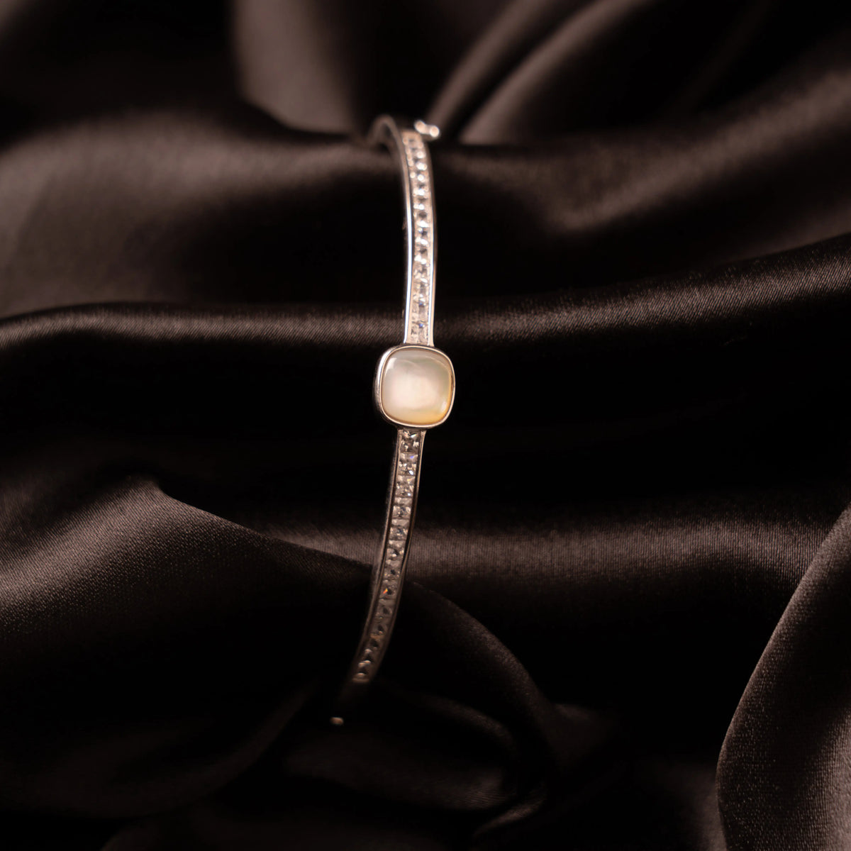 Solitaire Gem 925 Silver Bracelet