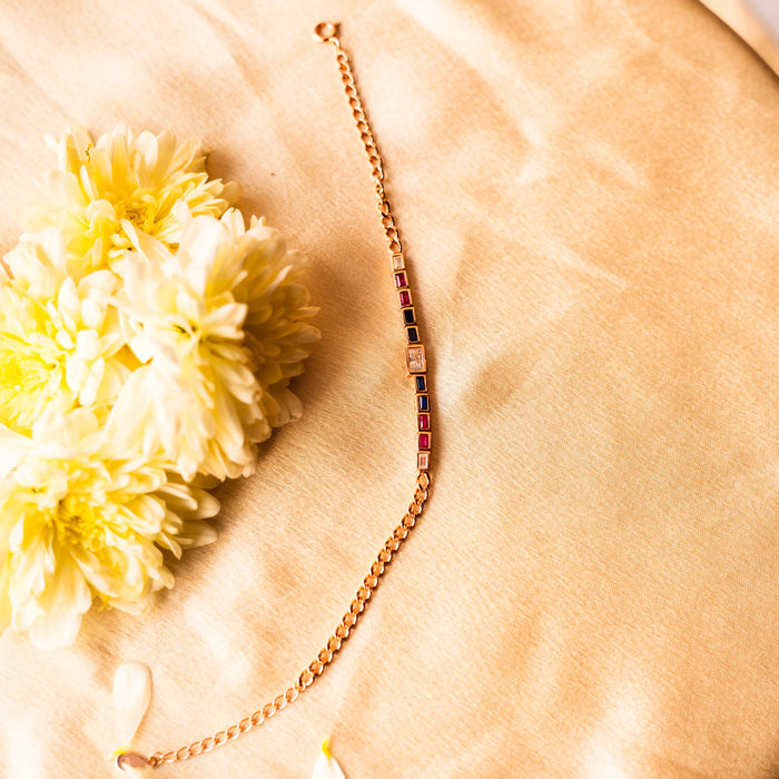 Path of Roses 925 Silver Bracelet
