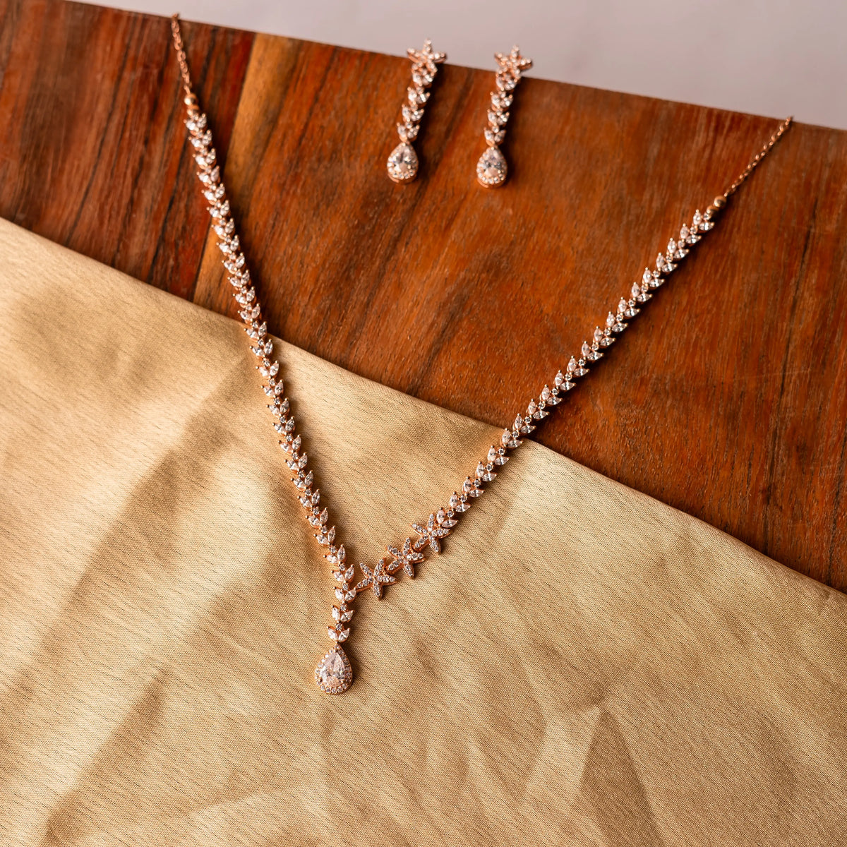 Starshine 925 Silver Necklace Set