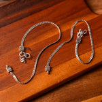 Load image into Gallery viewer, Antique finish flat chain anklet