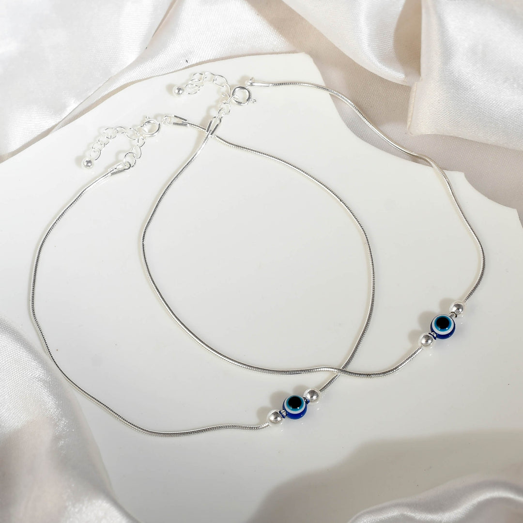 Protective Evil Eye anklet