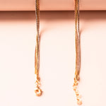 Load image into Gallery viewer, 3 Layered Silver Anklet Multicolour