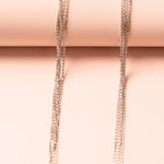 Load image into Gallery viewer, 3 Layered Silver Anklet