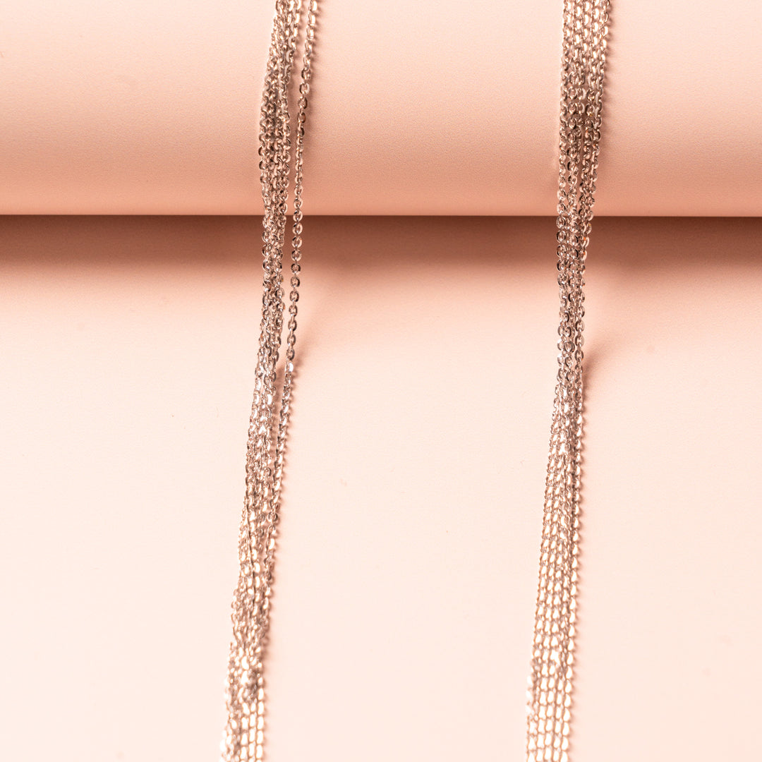 3 Layered Silver Anket