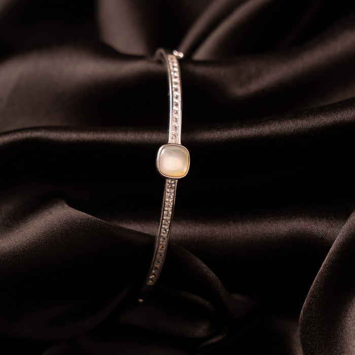Solitaire Gem 925 Silver Bracelet