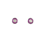 Load image into Gallery viewer, Pink Stone Studs