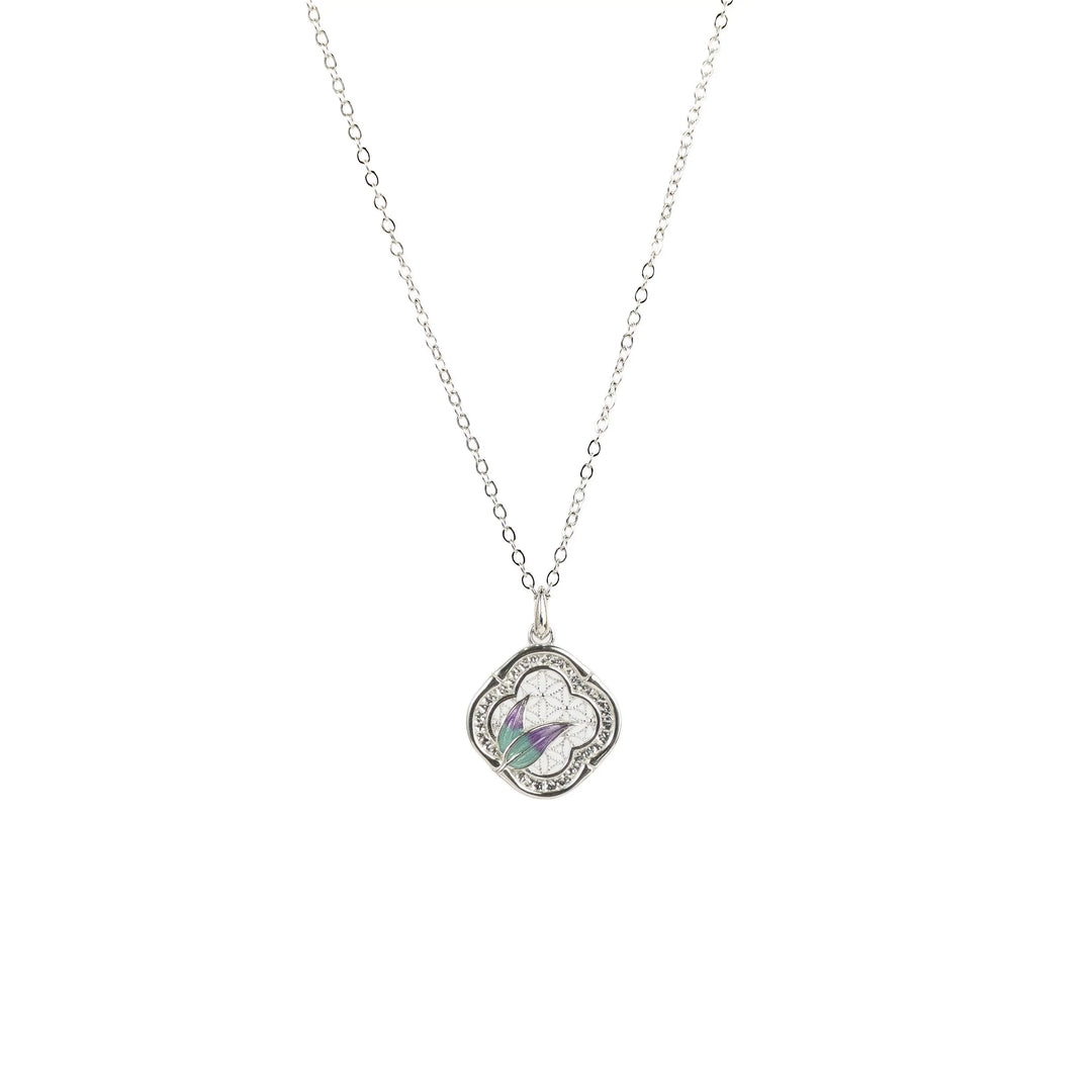 Mystic Gold Medallion Necklace