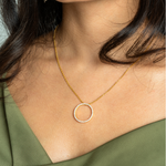 Load image into Gallery viewer, Circle of Light Necklace