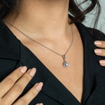 Load image into Gallery viewer, Rose Gold Raindrop Necklace